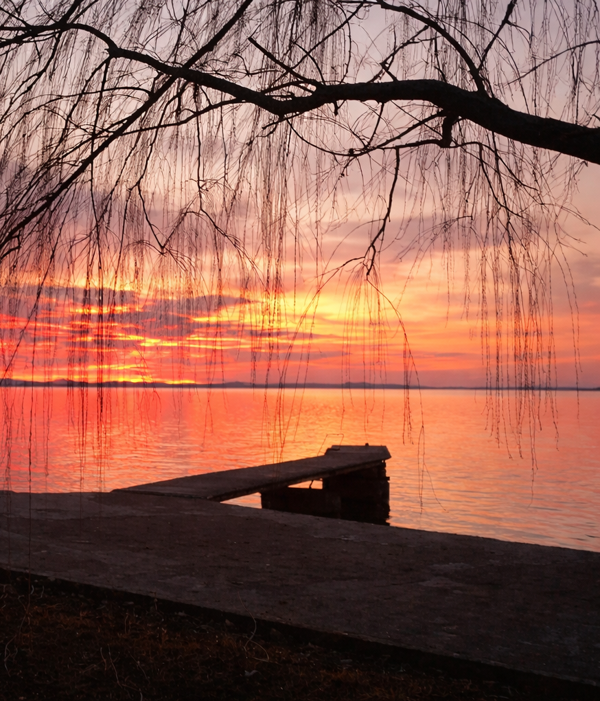 Tramonto sul Lago Trasimeno